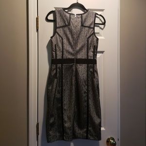 Black and white dress